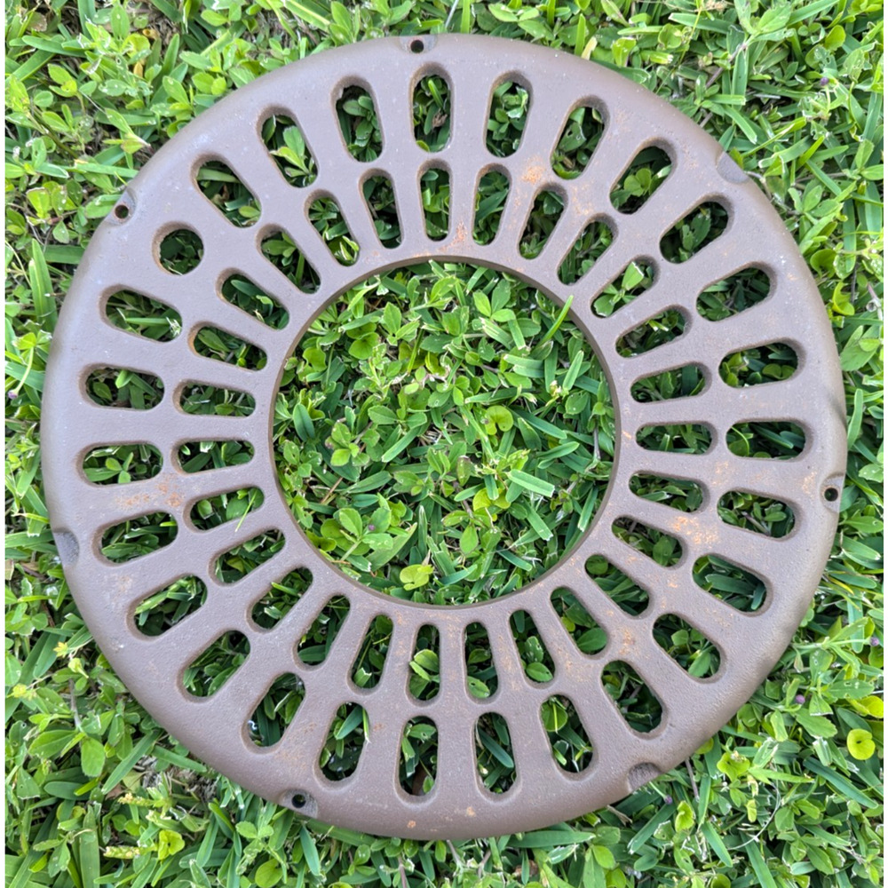 Cast Iron Ceiling Fan Base Bottom Plate Only